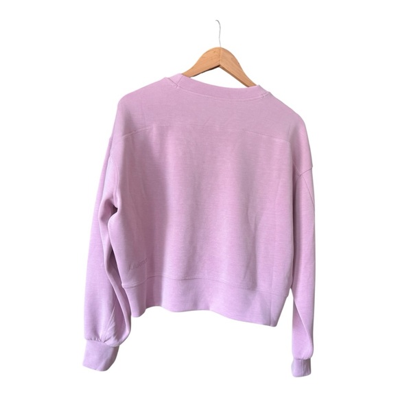 Lululemon Softstreme Perfectly Oversized Cropped Crew
Pink Peony W3EZLS Size 4 - Picture 4 of 8